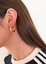 Load image into Gallery viewer, Mal Molton Hoops Gold