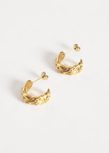 Load image into Gallery viewer, Mal Molton Hoops Gold