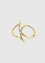 Load image into Gallery viewer, Zig Line Ring Gold