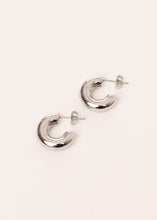 Load image into Gallery viewer, Asa Chub Hoop Silver