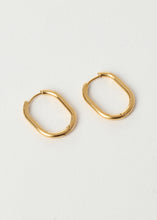 Load image into Gallery viewer, Row Hoop Gold Large