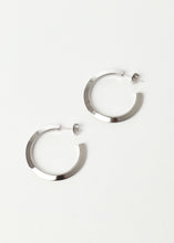 Load image into Gallery viewer, Pia Hoop Silver Large