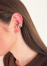 Load image into Gallery viewer, Rex Wide Ear Cuff Silver