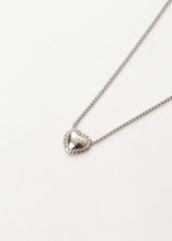 Load image into Gallery viewer, Rue Heart Necklace Silver