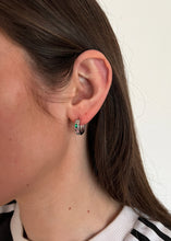 Load image into Gallery viewer, Joa Rainbow Hoop Silver
