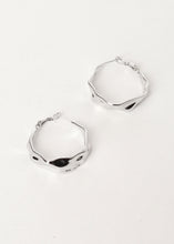 Load image into Gallery viewer, Luca Hoop Silver
