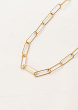 Load image into Gallery viewer, Mol Paperchain Necklace Gold
