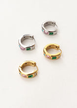 Load image into Gallery viewer, Joa Rainbow Hoop Gold
