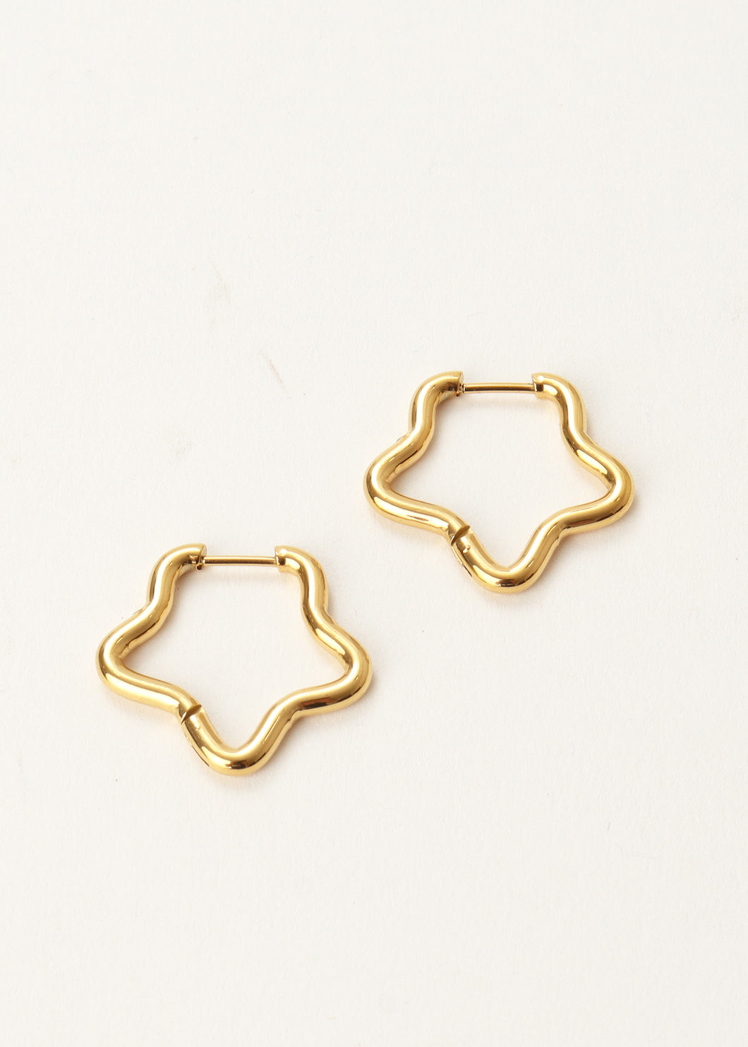 Star Hoop Gold