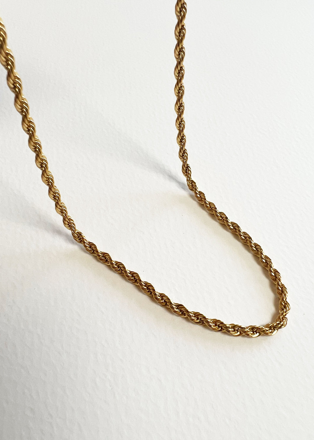 Max Rope Necklace Gold