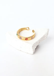 Air Rainbow Ring Gold