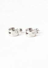 Load image into Gallery viewer, Jax Hoop Silver
