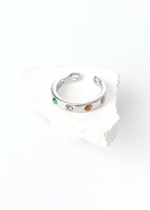 Air Rainbow Ring Silver