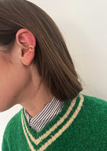 Load image into Gallery viewer, Lux Wave Ear Cuff Gold
