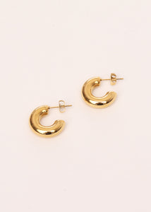 Asa Chub Hoop Gold