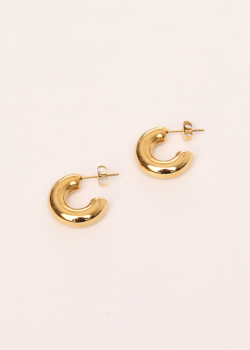 Asa Chub Hoop Gold