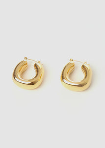 Ida Chunky Hoop Gold