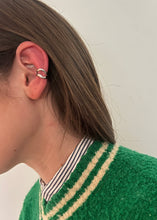 Load image into Gallery viewer, Lux Wave Ear Cuff Silver
