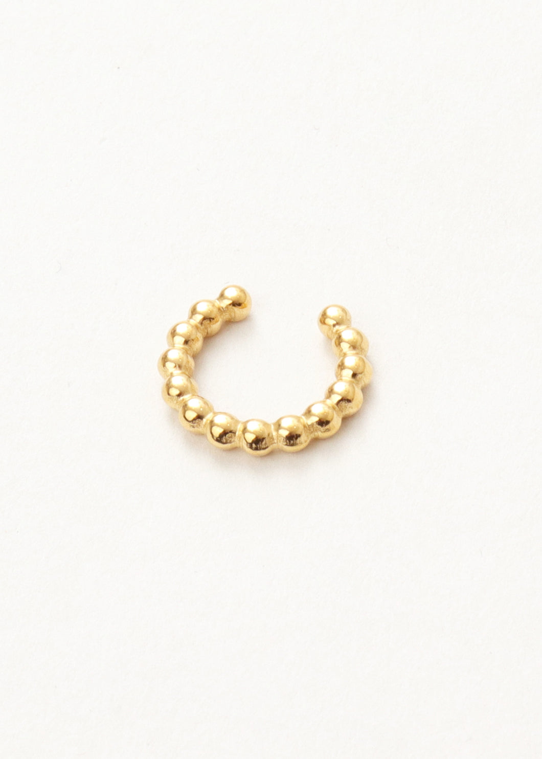 Ray Bubble Ear Cuff Gold