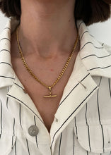 Load image into Gallery viewer, Tam T-Bar Necklace Gold
