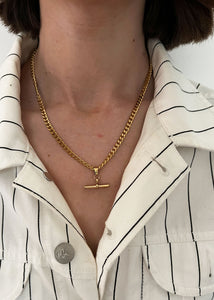 Tam T-Bar Necklace Gold