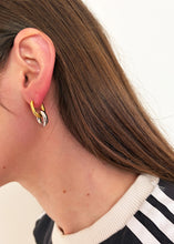 Load image into Gallery viewer, Kaz Hoops Gold and Silver

