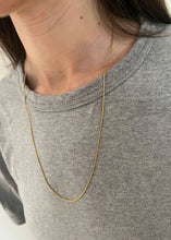 Load image into Gallery viewer, Kye Thin Snake Necklace Gold
