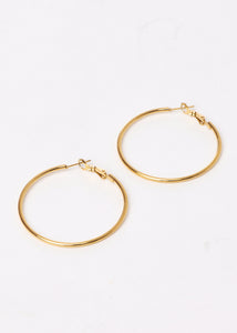 Leo Hoop Gold Large