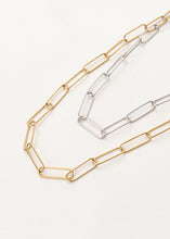 Load image into Gallery viewer, Mol Paperchain Necklace Silver
