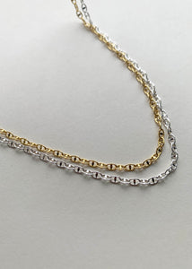 Lex Chain Necklace Silver