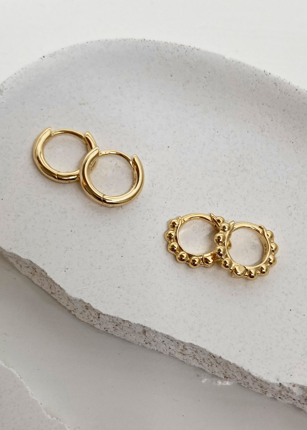 Huggie Hoop Bundle Gold